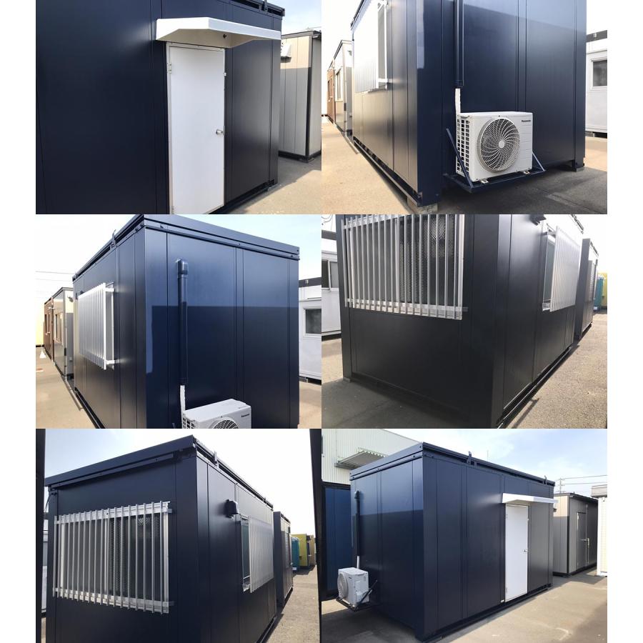 関東圏内輸送費込み】中古プレハブ 中古コンテナ エアコン付