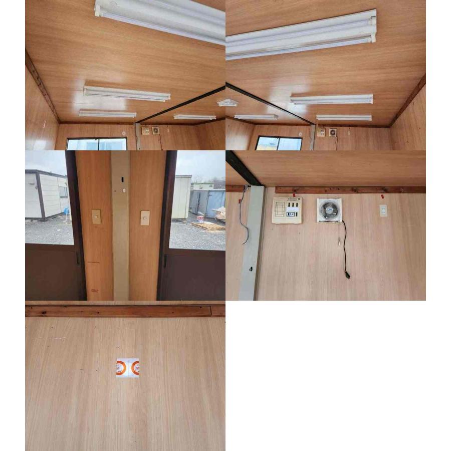 中古ユニットハウス 5.4m 2連棟 7.8坪 15.7帖 25.9平米 中古プレハブ