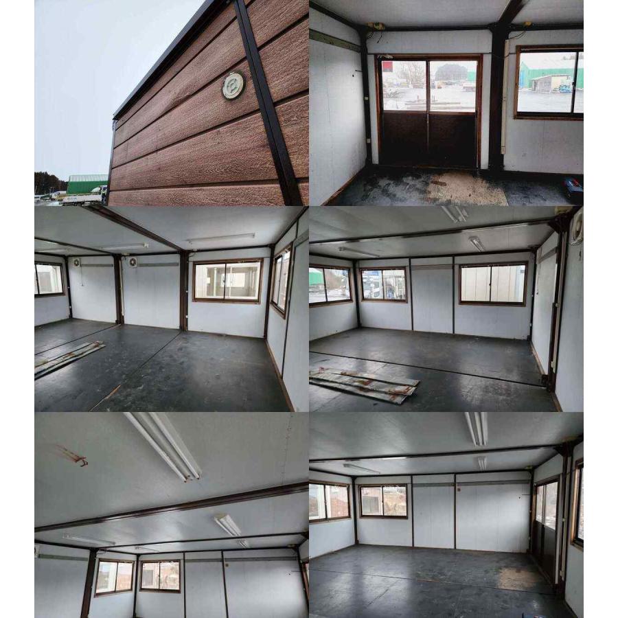 5.7m 3連棟 ユニットハウス 中古 11.8坪 23.5畳 38.9平米 中古 5.7m 3連棟 ユニットハウス 中古 11.8坪 23.5畳 38.9平米 中古
