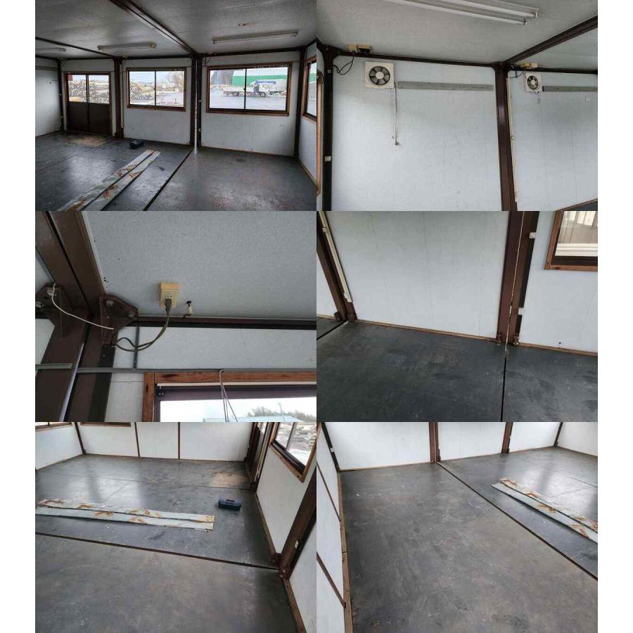 5.7m 3連棟 ユニットハウス 中古 11.8坪 23.5畳 38.9平米 中古 5.7m 3連棟 ユニットハウス 中古 11.8坪 23.5畳 38.9平米 中古