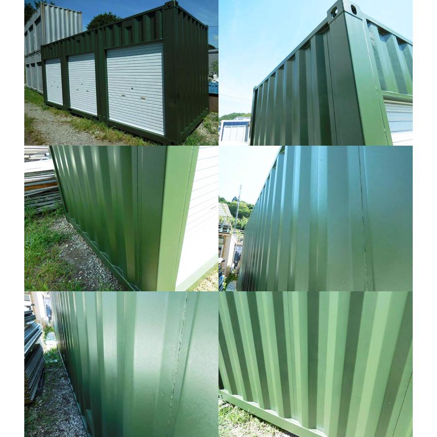 中古コンテナ 20ft 3シャッター 4.4坪 8.9帖 14.7平米 中古ユニット