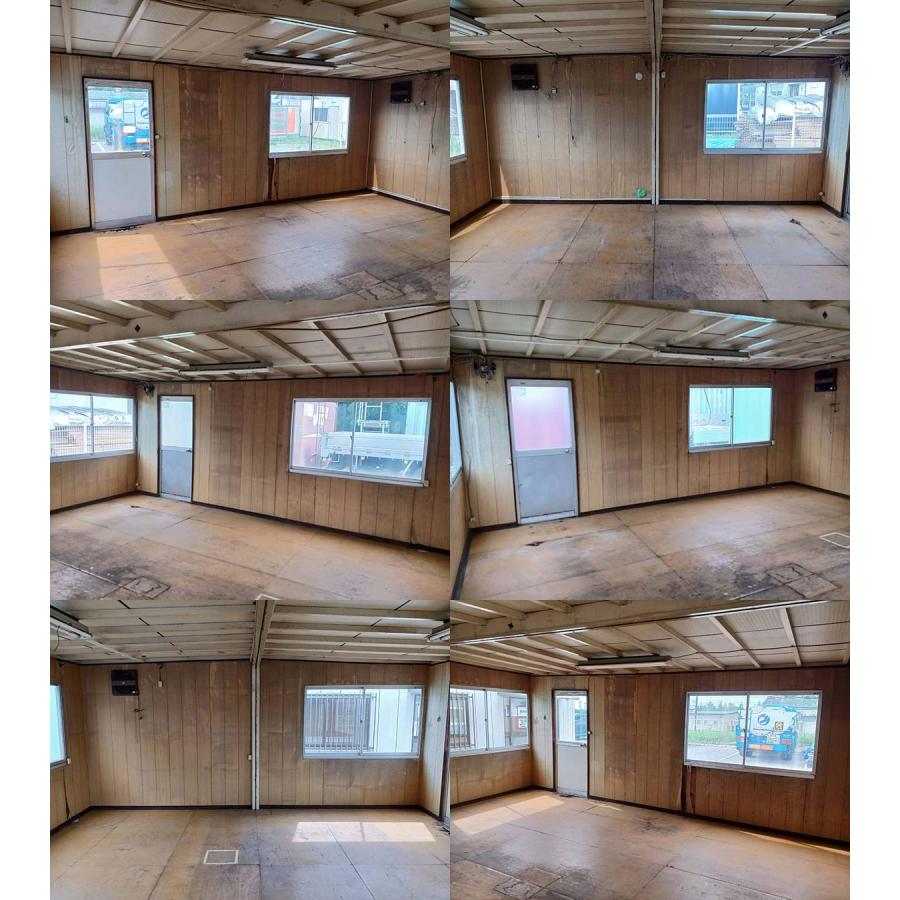 5.4スーパーハウス２連 5.4m 8.3坪 2連棟 ユニットハウス 中古 16.6畳 27.4平米 中古プレハブ