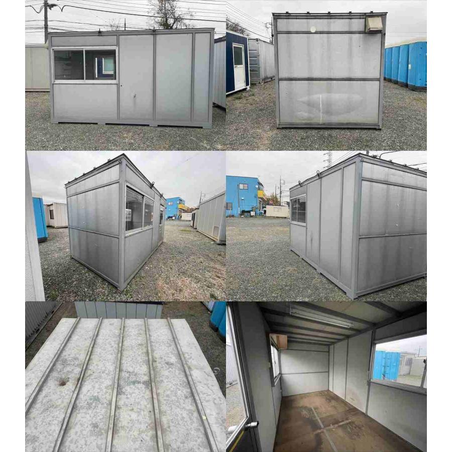 ユニットハウス 簡易ハウス 現場事務所 倉庫 趣味部屋 バイク車庫