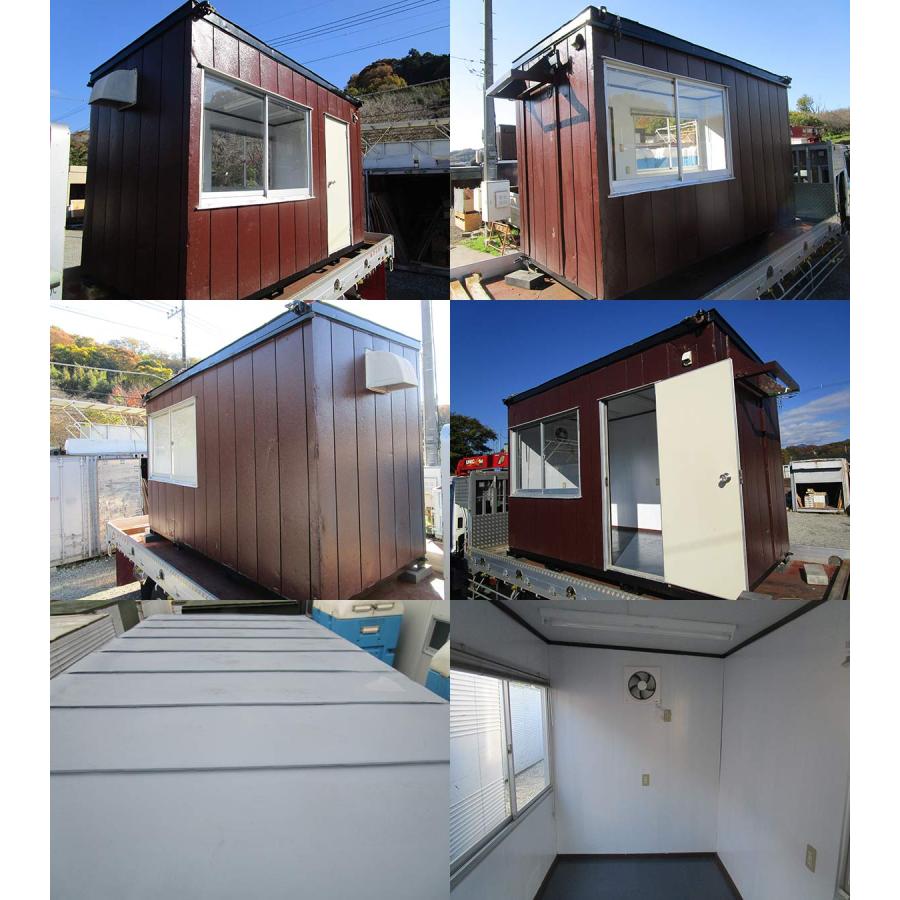 中古２坪ユニットハウス 　プレハブ 事務所　コンテナハウス ユニットハウス、プレハブ、中古ユニットハウス、中古プレハブ、仮設
