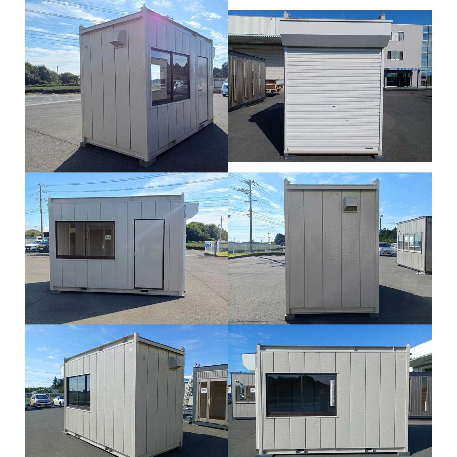 3.7m 2.1坪 シャッター付 ユニットハウス 中古 4.2畳 6.9平米 3.7m 2.1坪 シャッター付 ユニットハウス 中古 4.2畳 6.9平米