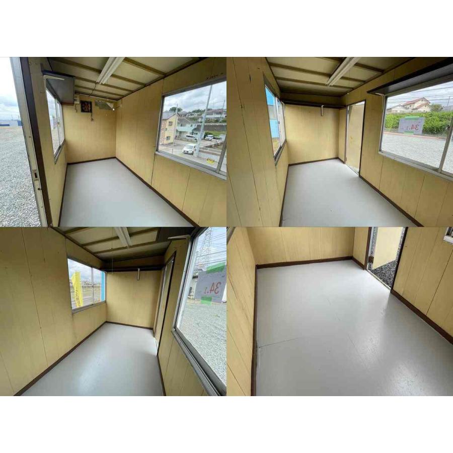 中古ユニットハウス 3.6m 2坪 4.1帖 6.8平米 中古プレハブ 中古 中古ユニットハウス 3.6m 2坪 4.1帖 6.8平米 中古プレハブ 中古