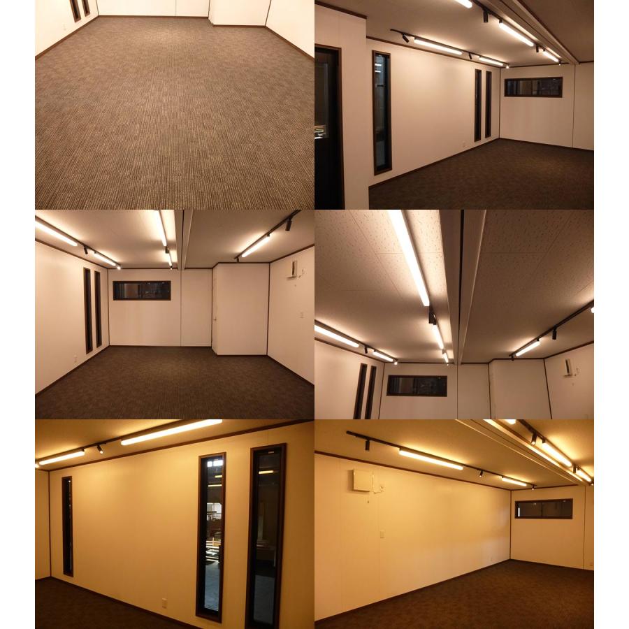 中古ユニットハウス 中古プレハブ 7.4m 2連棟 トイレ付 10.5坪 21帖