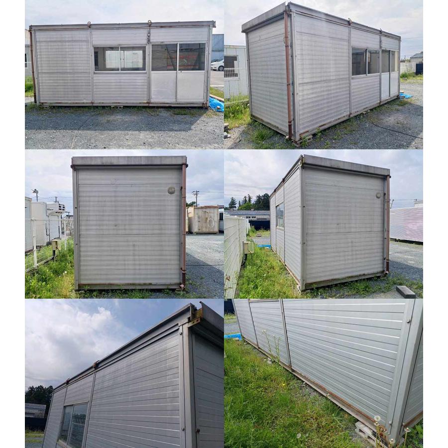 中古ユニットハウス 中古プレハブ 中古コンテナ 5.5m 3.7坪 7.5帖 12.4