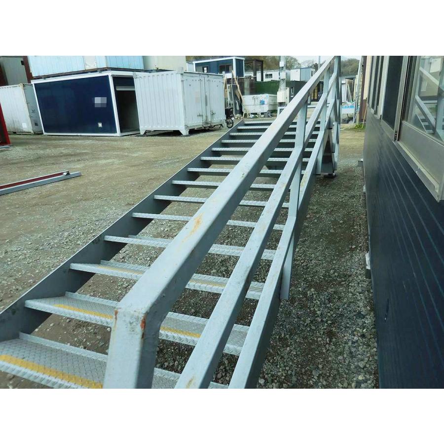 中古ユニットハウス 中古プレハブ 階段 2.5坪 7.1m 5帖 8.2平米 中古ユニットハウス 中古プレハブ 階段 2.5坪 7.1m 5帖 8.2平米