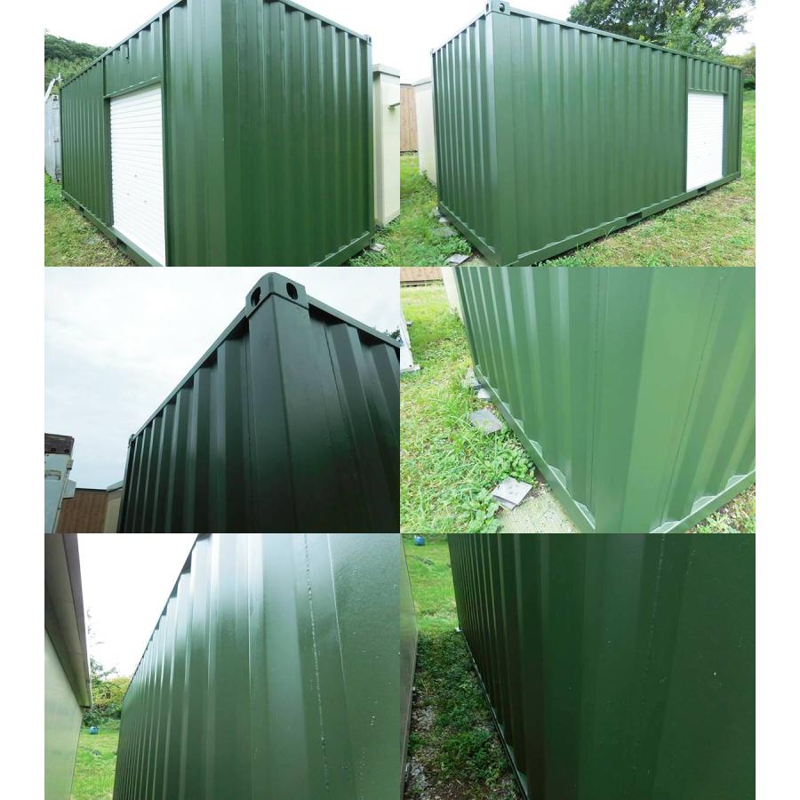 小屋売ります 中古コンテナ 20ft シャッター付 4.4坪 8.9帖 14.7平米 中古ユニット