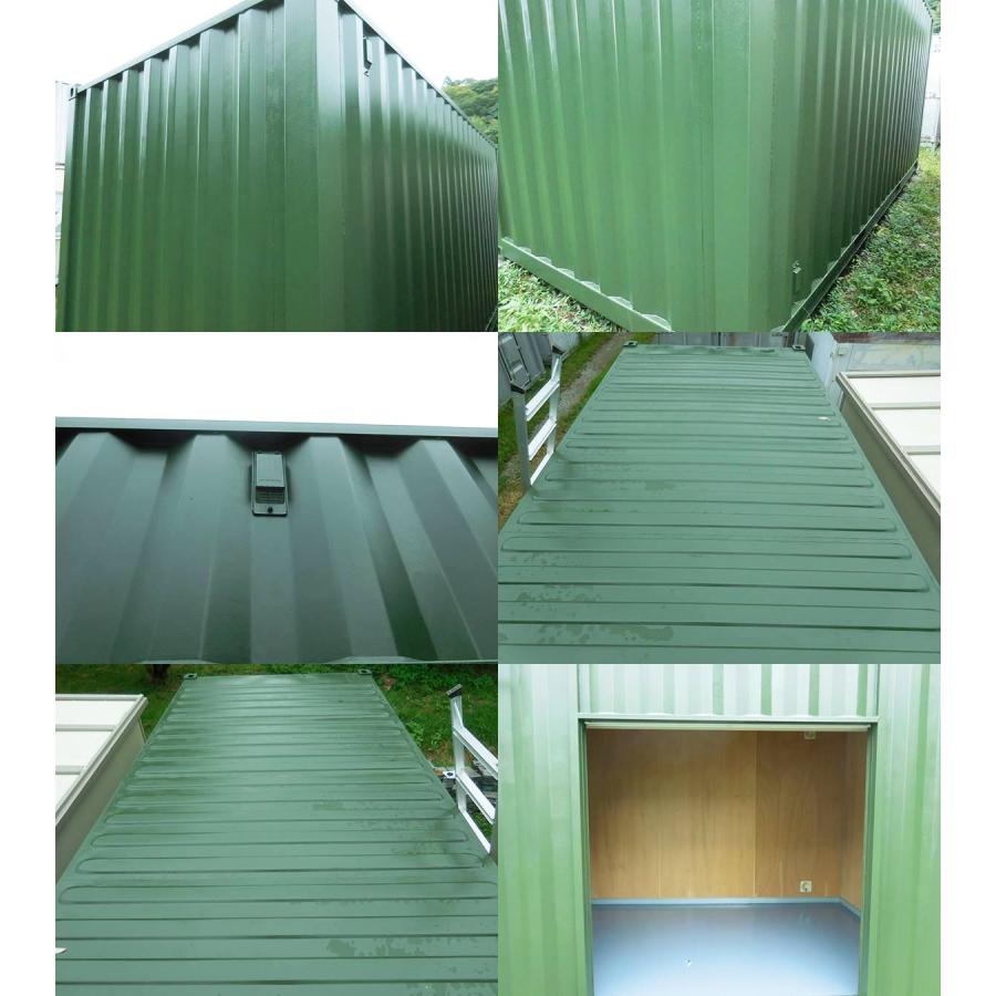 中古コンテナ 20ft シャッター付 4.4坪 8.9帖 14.7平米 中古ユニット