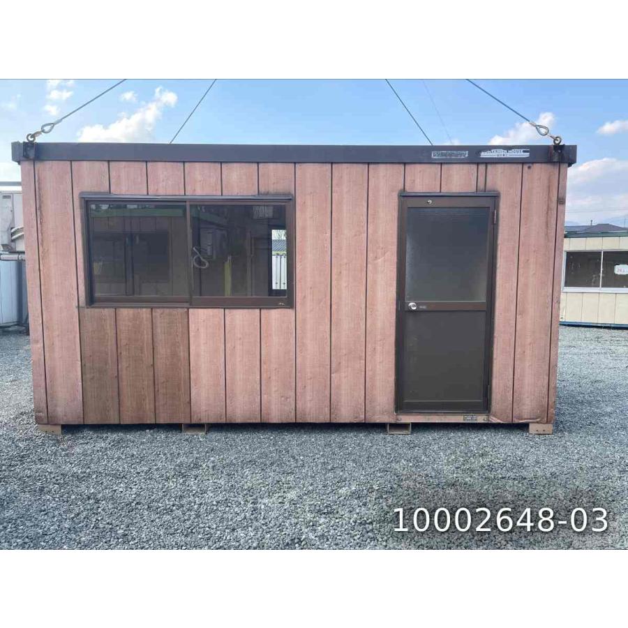 プレハブ4.5坪　3ヶ月前購入。 中古ユニットハウス 中古プレハブ 中古コンテナ 4.5m 3坪 6帖 9.9平米