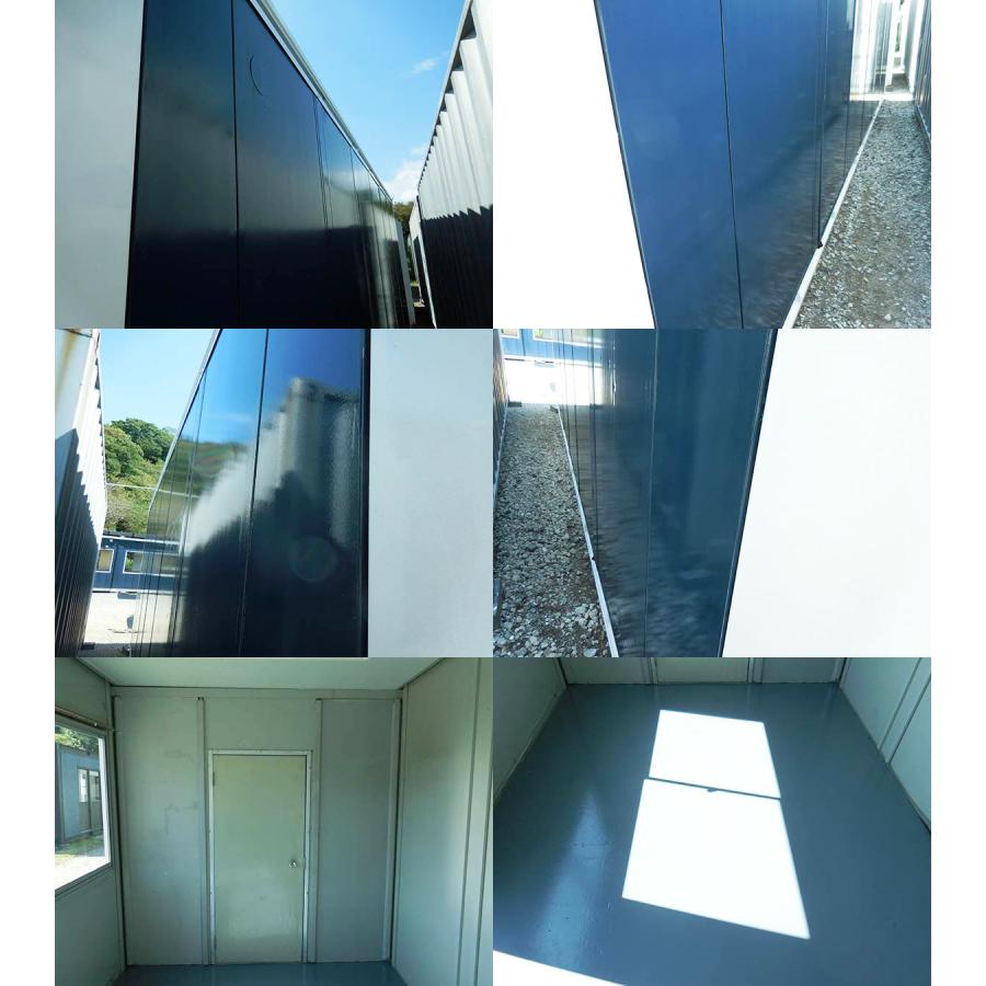 中古ユニットハウス 中古プレハブ 7.2m 仕切り付 5.2坪 10.5帖 17.3