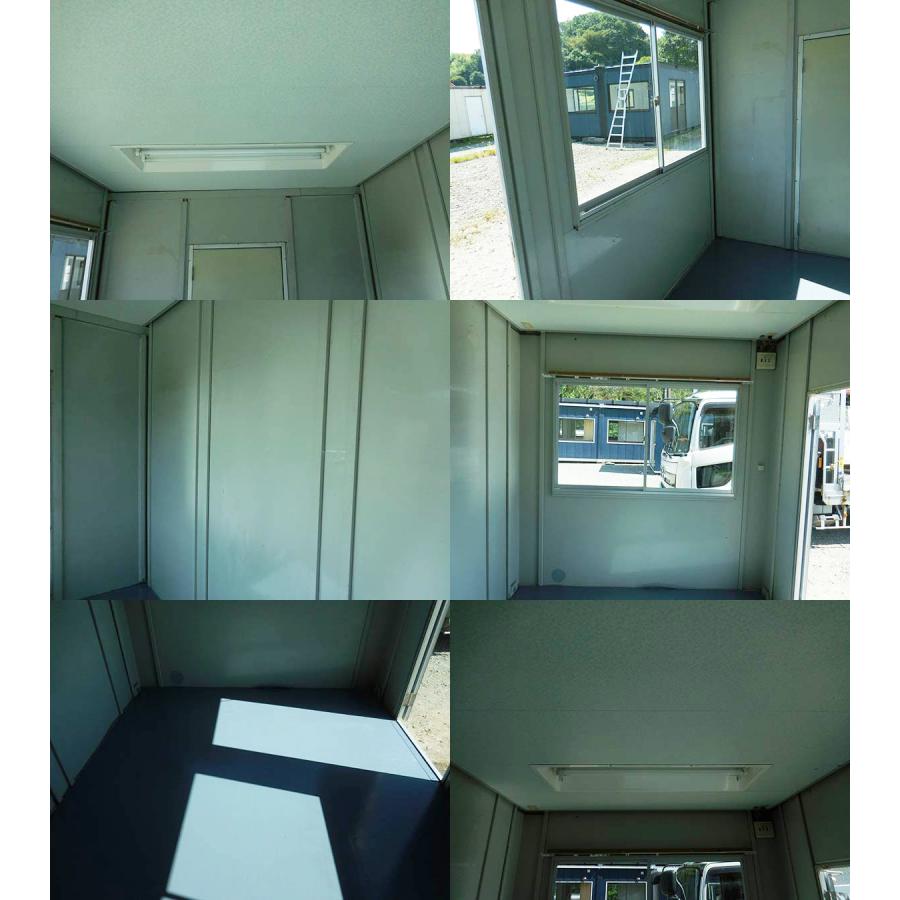 中古ユニットハウス 中古プレハブ 7.2m 仕切り付 5.2坪 10.5帖 17.3