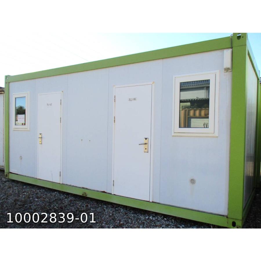 中古コンテナ 20ft 改造 4.4坪 8.9帖 14.6平米 中古ユニットハウス