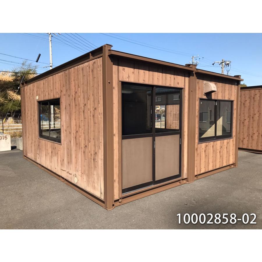 中古ユニットハウス 中古プレハブ 中古コンテナ 5.6m 2連棟 7.9坪 15.8