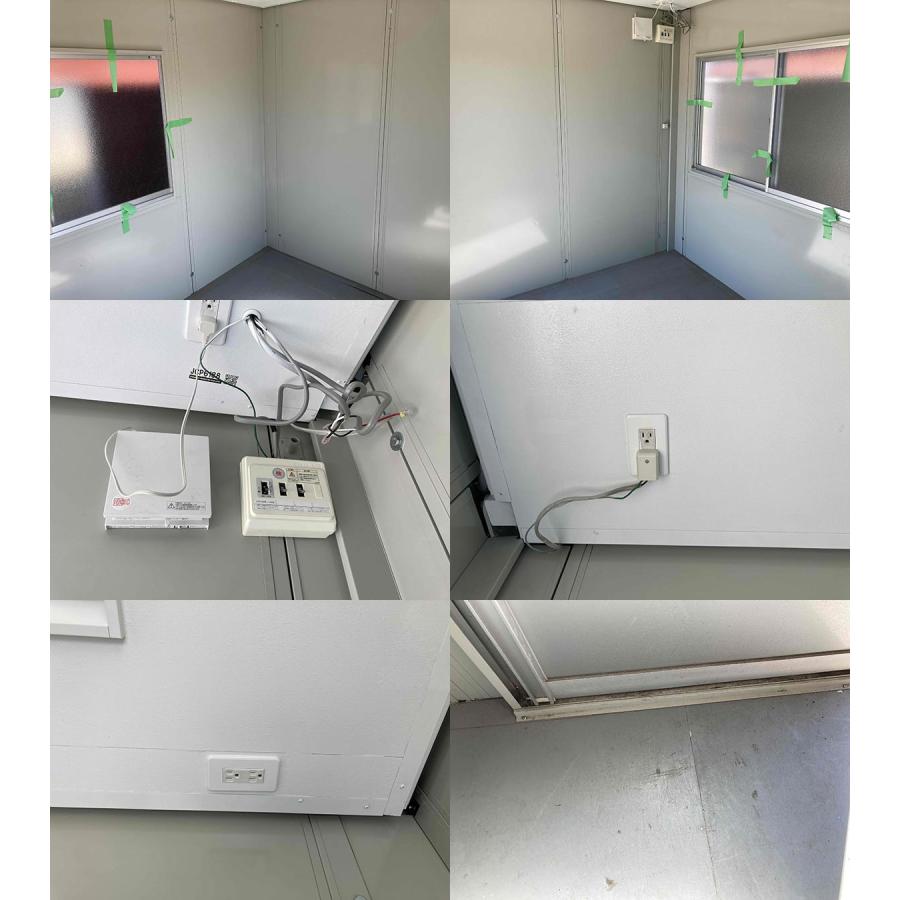 中古ユニットハウス 中古プレハブ 中古コンテナ 3.2m 2.3坪 4.5帖 7.4