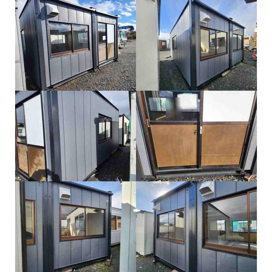 5.6m 2連棟 ユニットハウス 中古 7.9坪 15.8畳 26.1平米 中古 5.6m 2連棟 ユニットハウス 中古 7.9坪 15.8畳 26.1平米 中古