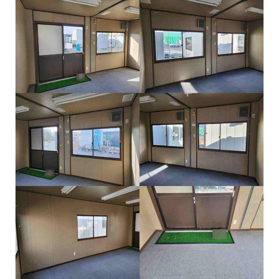 5.6m 2連棟 ユニットハウス 中古 7.9坪 15.8畳 26.1平米 中古 5.6m 2連棟 ユニットハウス 中古 7.9坪 15.8畳 26.1平米 中古