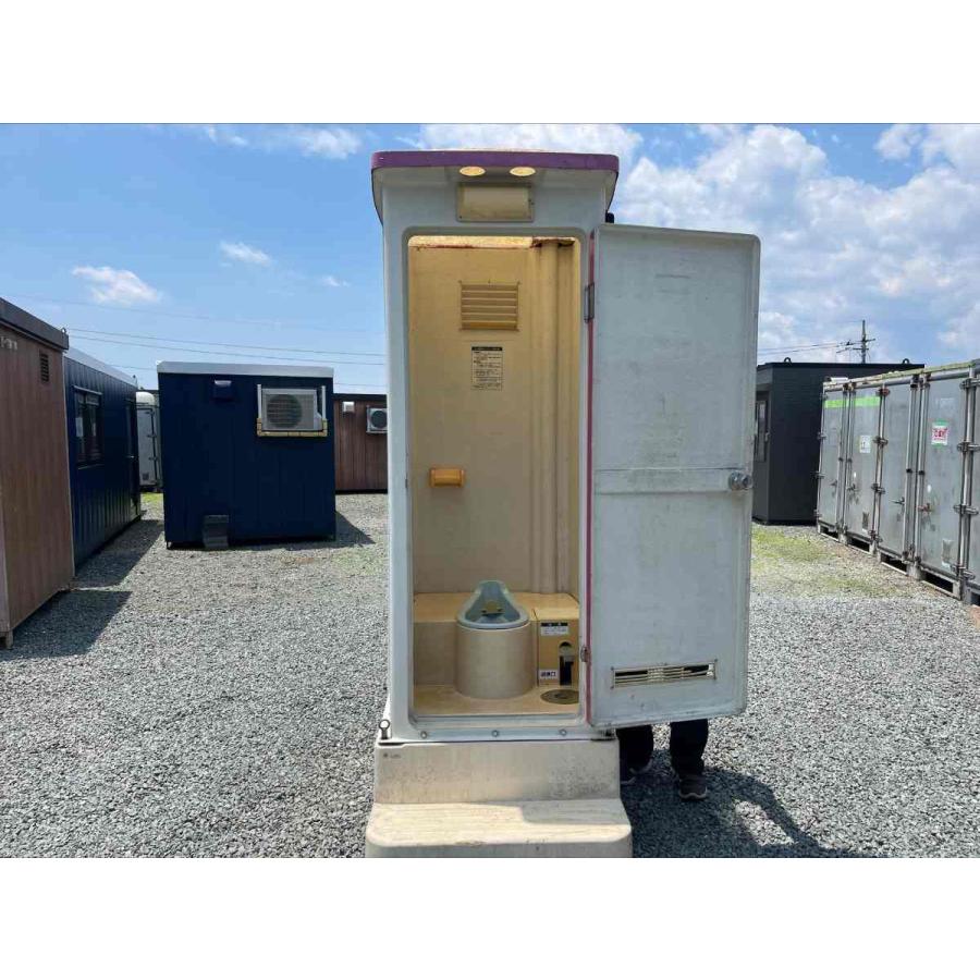 中古 仮設トイレ 和式 1.6m 0.5坪 0.9帖 1.5平米 中古ユニットハウス 