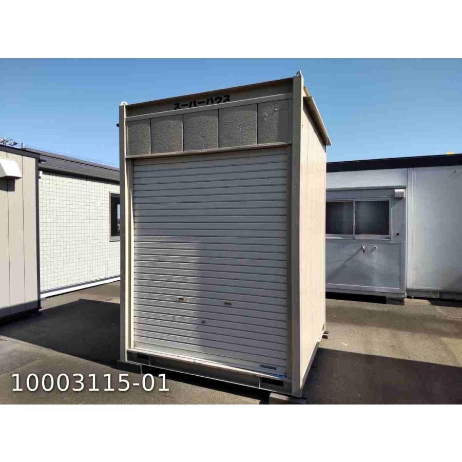 1坪 シャッター付 スーパーハウス 中古 1.9m 2.1畳 3.4平米 1坪 シャッター付 スーパーハウス 中古 1.9m 2.1畳 3.4平米