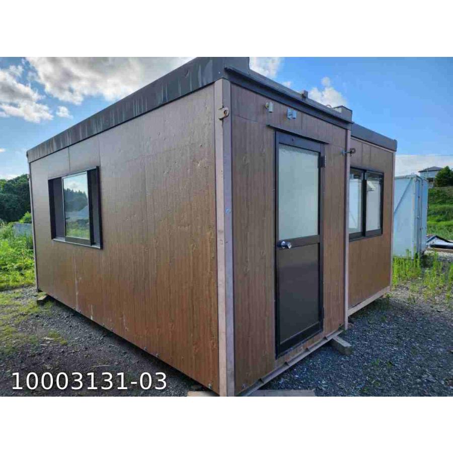 組立式 ユニットハウス 中古 3.8m 5.5坪 10.9畳 18平米 中古プレハブ