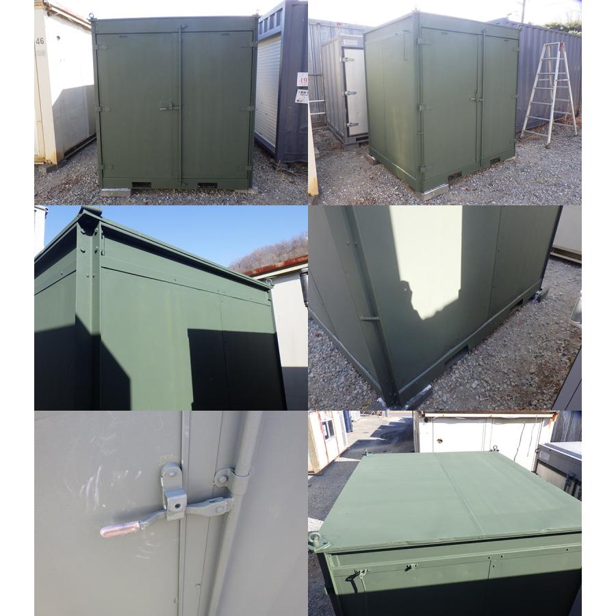 迷彩コンテナ 1坪 2m×2m 迷彩コンテナ 1坪 2m×2m コンテナハウス、ユニットハウス