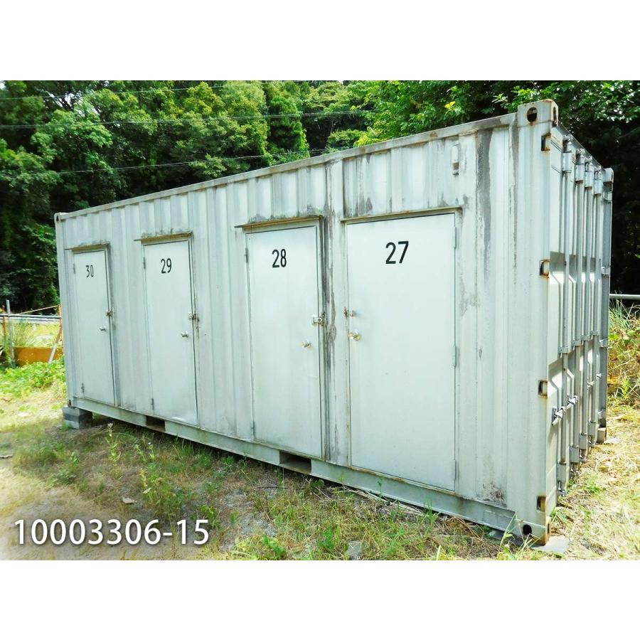 中古コンテナ 20ft 4ドア 4.4坪 8.9帖 14.7平米 中古ユニットハウス
