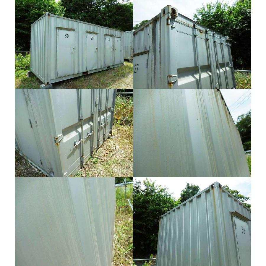 中古コンテナ 中古コンテナ 20ft 4ドア 4.4坪 8.9帖 14.7平米 中古ユニットハウス