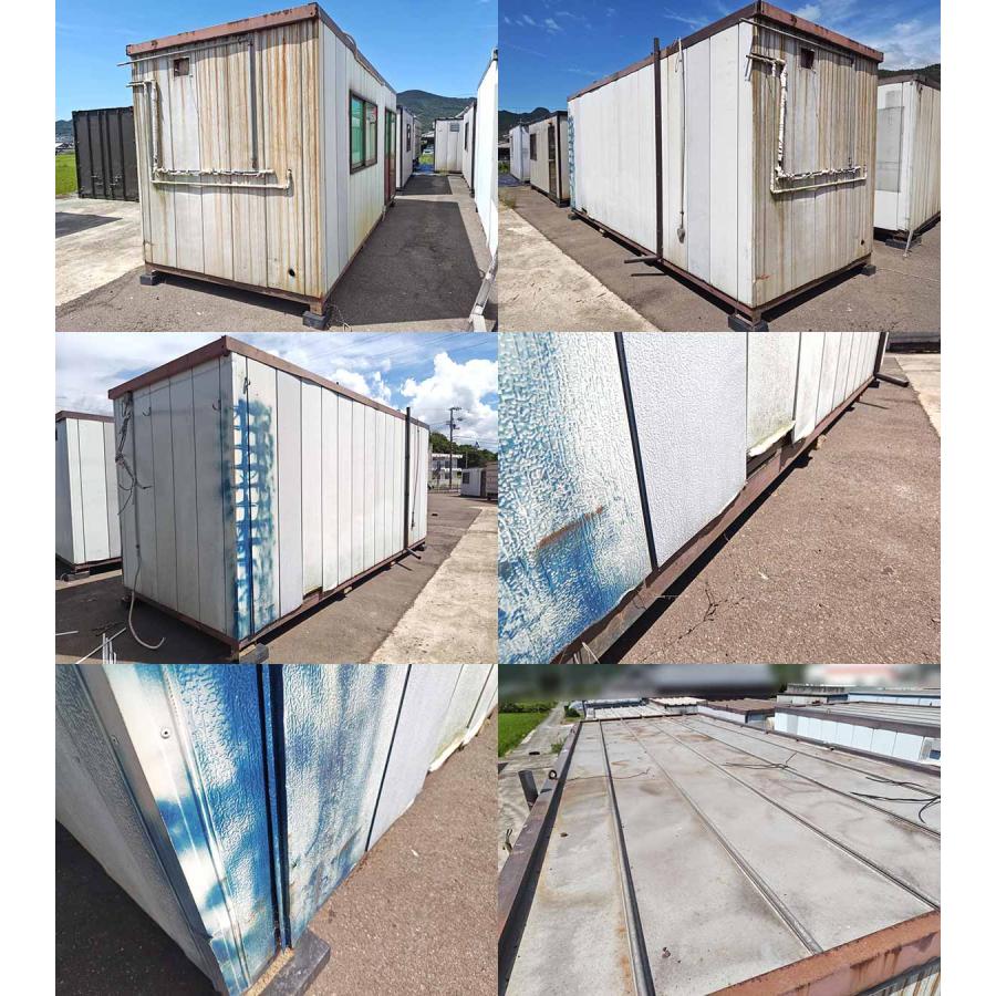 5.4m 3.5坪 ユニットハウス 中古 7.1畳 11.7平米 プレハブ小屋