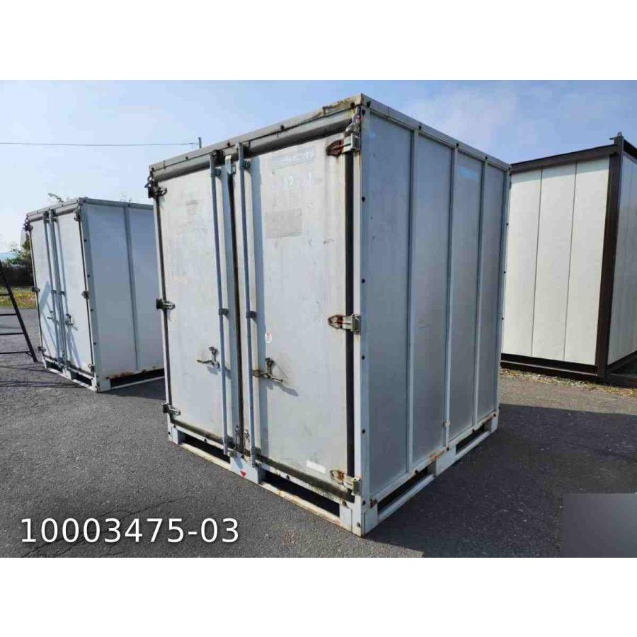 サイコロコンテナ 中古 1.2坪 2.4畳 4平米 コンテナ プレハブ 倉庫