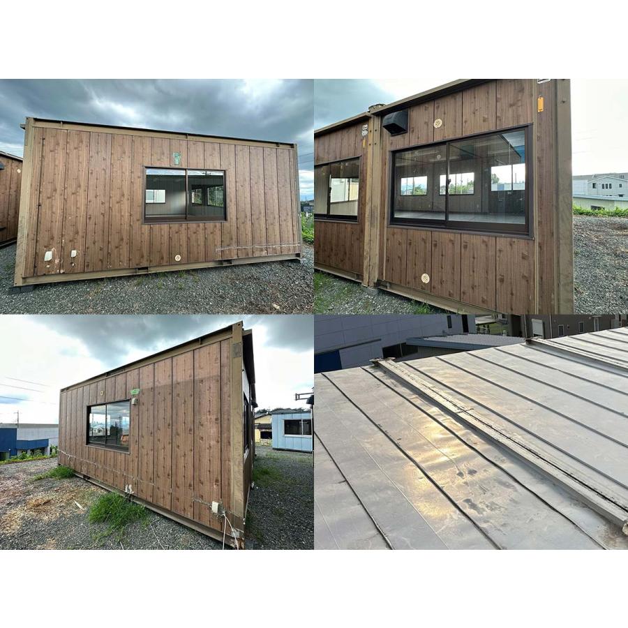 中古ユニットハウス 中古プレハブ 5.6m 2連棟 7.9坪 15.9帖 26.2平米
