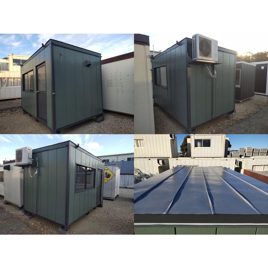 中古　2.5坪 ユニットハウス 倉庫・物置　事務所　休憩室 3.7m 2.5坪 ユニットハウス 中古 5.1畳 8.4平米 スーパーハウス 休憩所