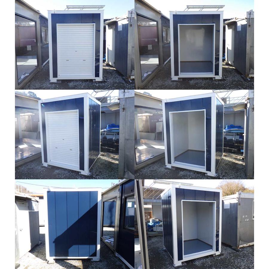 物置　コンテナ　バイクガレージ　ハウス　ＤＩＹ　中古　☆引き取り限定　期間限定 ②コンテナ倉庫 コンテナ 物置 引き取り限定