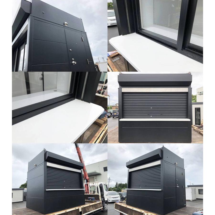 中古ユニットハウス 2.7m 店舗用ユニットハウス 1.6坪 3.3帖 5.4平米