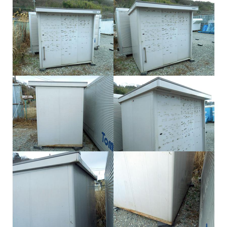2.2m 1坪 物置 中古 2畳 3.3平米 プレハブ 倉庫 小屋 屋外 収納庫 資材 