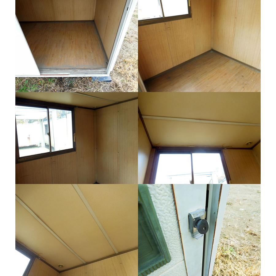 2.5m 物置 中古 1.4坪 2.9畳 4.8平米 プレハブ 倉庫 小屋 屋外 収納庫  