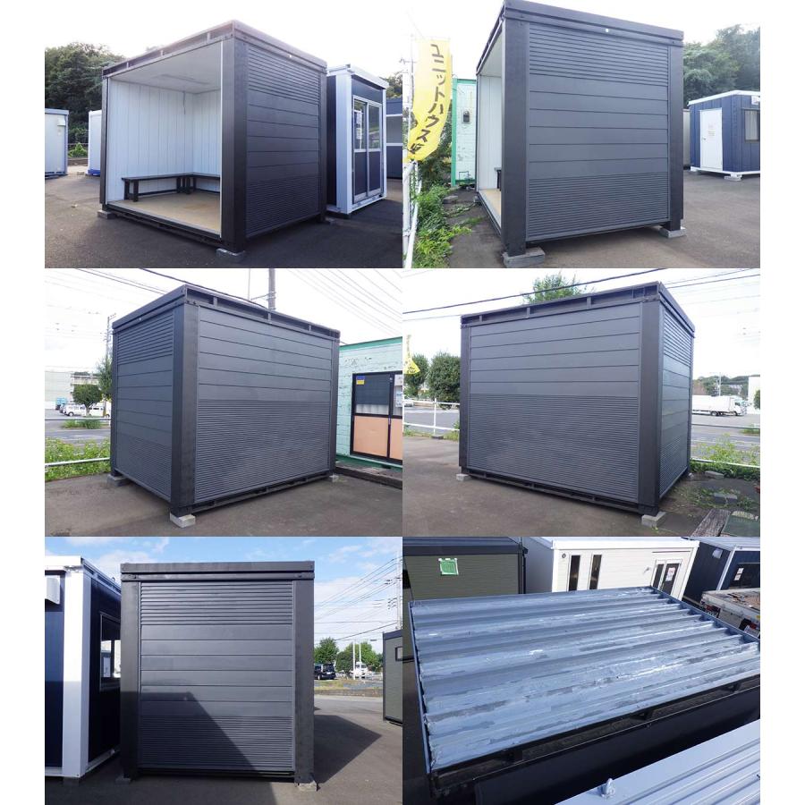 3.4m 2.4坪 休憩所 中古 4.9畳 8.1平米 中古プレハブ 中古 3.4m 2.4坪 休憩所 中古 4.9畳 8.1平米 中古プレハブ 中古
