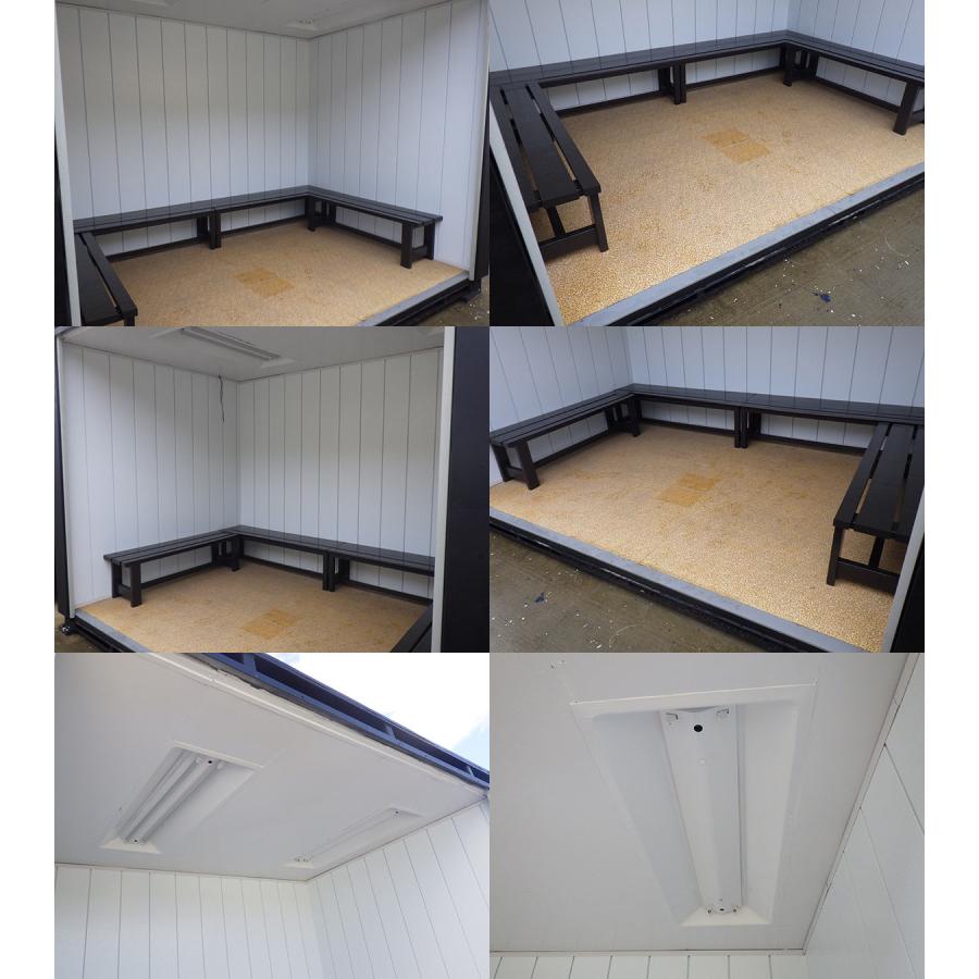 3.4m 2.4坪 休憩所 中古 4.9畳 8.1平米 中古プレハブ 中古 3.4m 2.4坪 休憩所 中古 4.9畳 8.1平米 中古プレハブ 中古