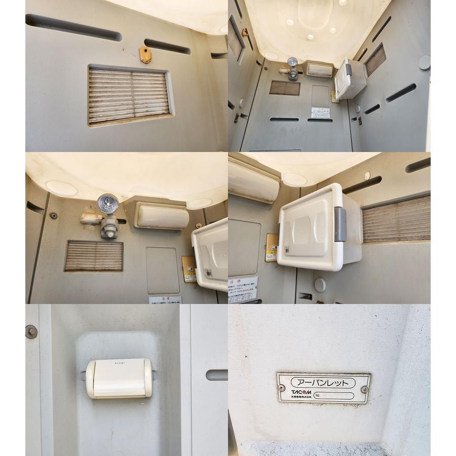 中古仮設トイレ 和式 0.3坪 0.6帖 1平米 中古プレハブ 中古コンテナ 
