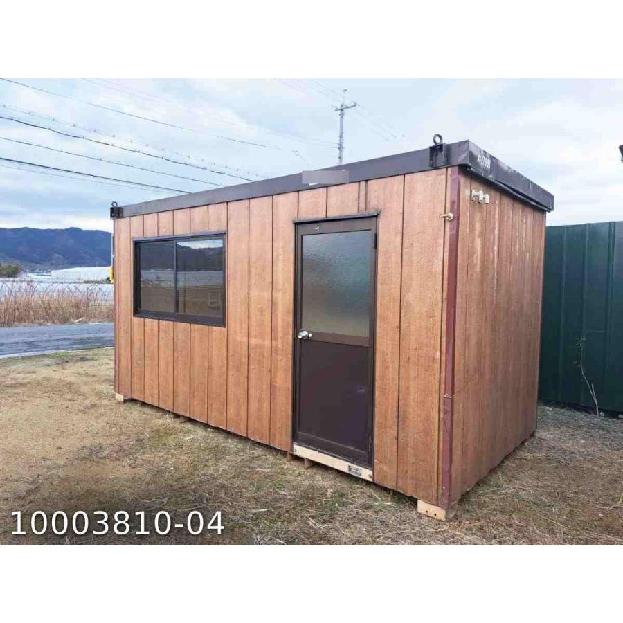 中古ユニットハウス 4.5m 3坪 6帖 10平米 スーパーハウス バイク 