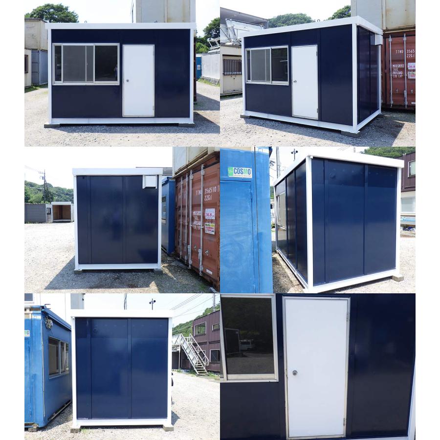 (売れました)☆プレハブ  2.5坪☆ 3.7m 2.5坪 ユニットハウス 中古 5畳 8.3平米 中古プレハブ 中古