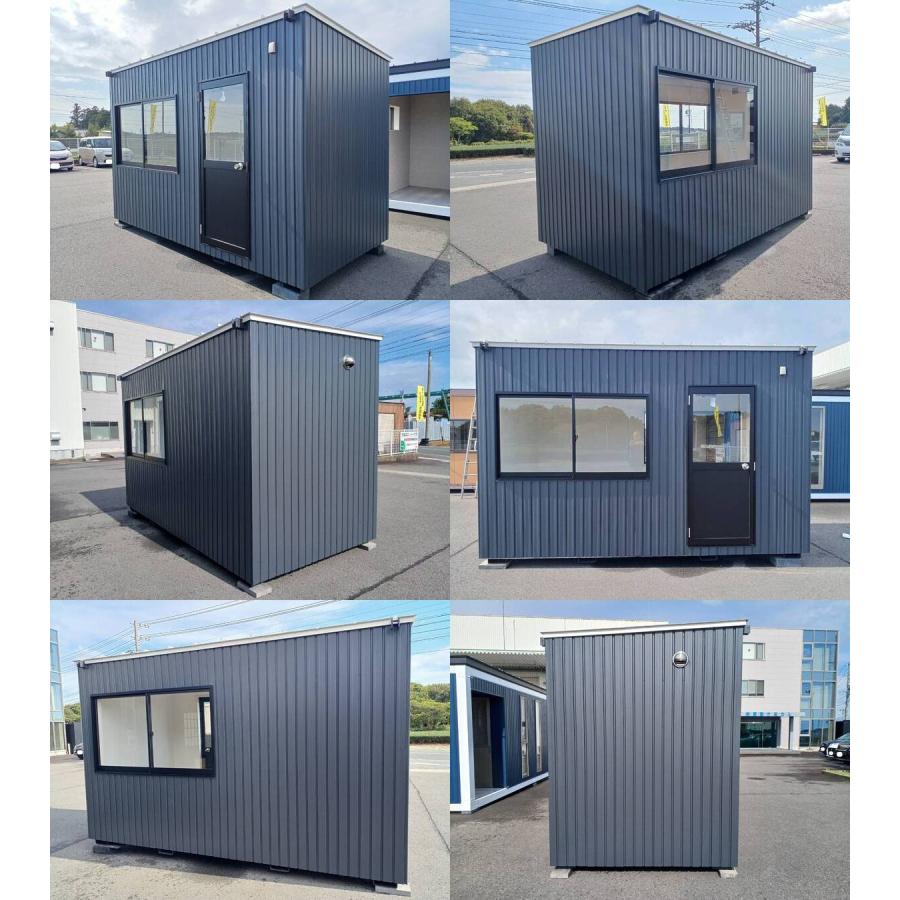 3.7m ユニットハウス 中古 2.1坪 4.3帖 7平米 プレハブ コンテナ 3.7m ユニットハウス 中古 2.1坪 4.3帖 7平米 プレハブ コンテナ