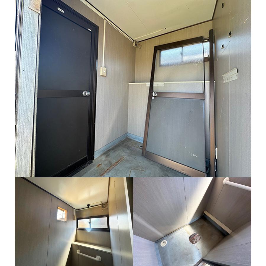 2.4m 1.3坪 ユニットハウス 中古 2.6畳 4.2平米 中古プレハブ 中古