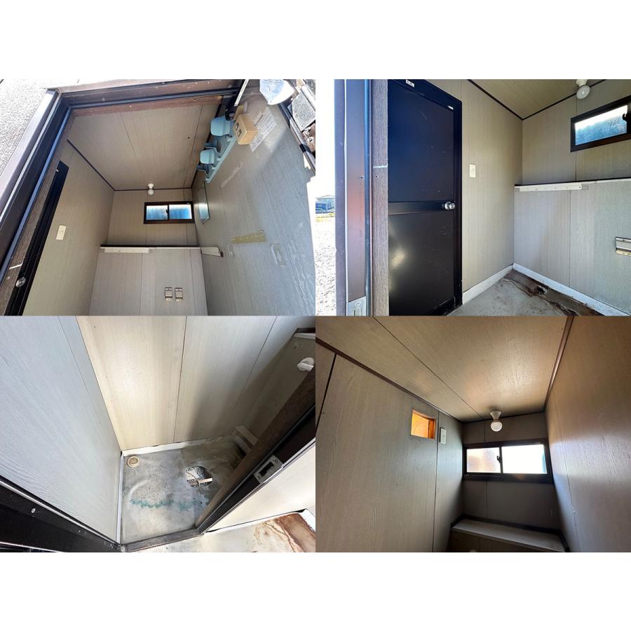 2.4m 1.3坪 ユニットハウス 中古 2.6畳 4.2平米 中古プレハブ 2.4m 1.3坪 ユニットハウス 中古 2.6畳 4.2平米 中古プレハブ