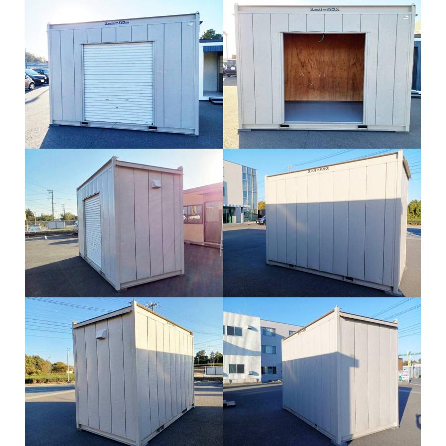3.6m 2坪 ユニットハウス 中古 シャッター付 4.1畳 6.8平米 中古 3.6m 2坪 ユニットハウス 中古 シャッター付 4.1畳 6.8平米 中古
