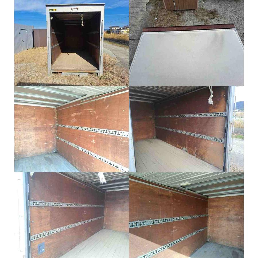 トラックの箱です、物置、プレハブの代わり等に。