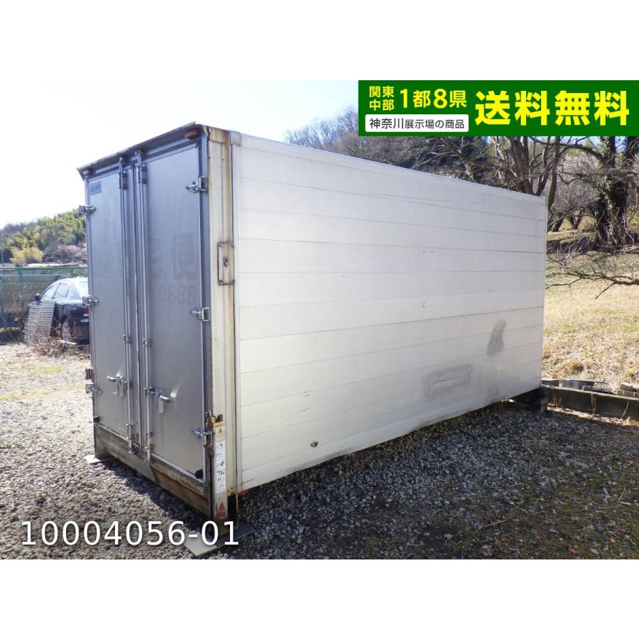 4.4m トラックコンテナ 中古 2.5坪 5畳 8.2平米 バイクガレージ 事務所 