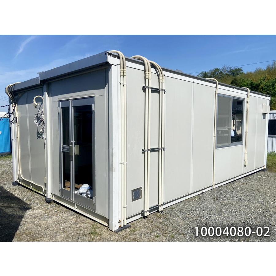 7.2m トイレ・キッチン付 2連棟 ユニットハウス 中古 10.3坪 21畳 34