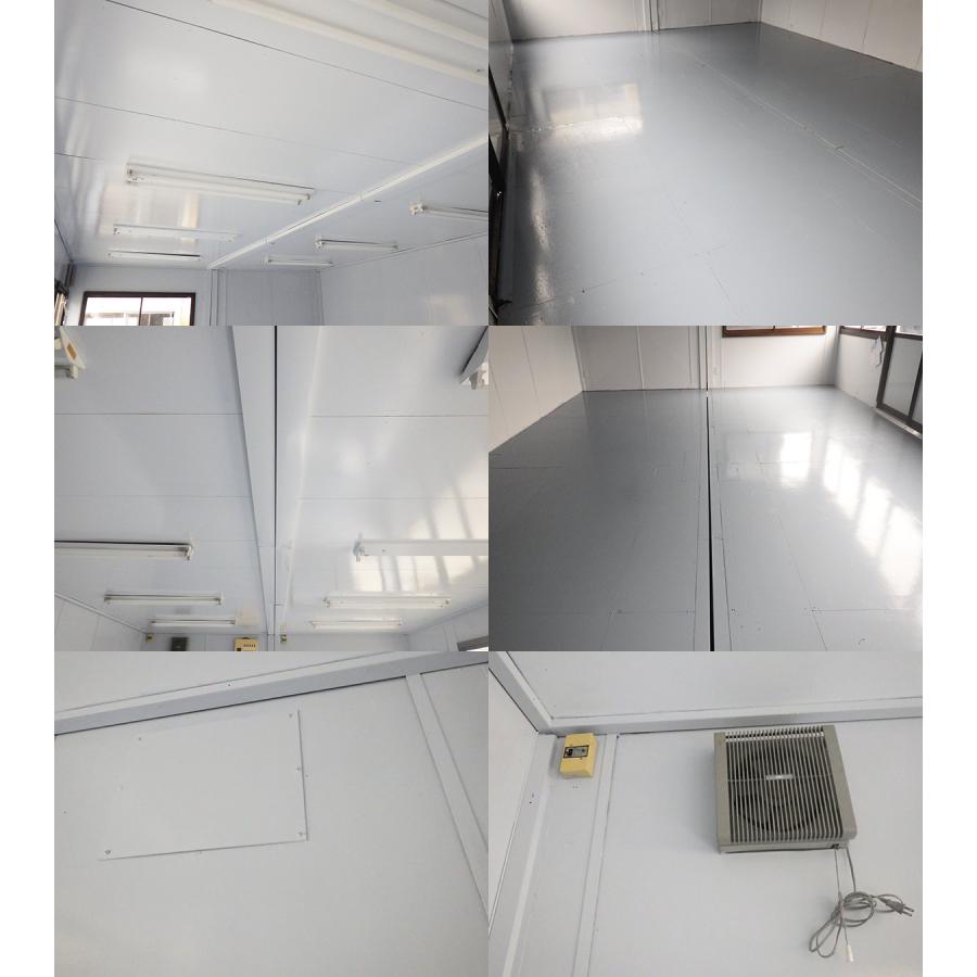 7.4m 10坪 2連棟 ユニットハウス 中古 21畳 34.6平米 中古プレハブ